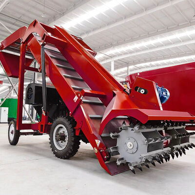 comprar Carregador de silagem de 5 m de altura de 24 t/h, com transporte de raspador de cadeia para poços de silagem de média escala online manufacture