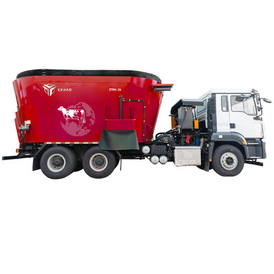 購入 16m3 中規模畜産農場用 トラック2台搭載TMRミキサー online manufacture