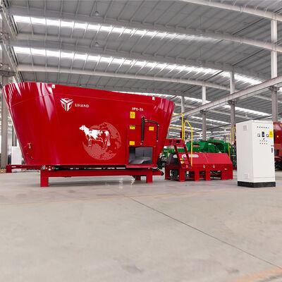 comprar 24m³ Misturador TMR Estacionário com Motor VFD de 75kW Alta Produtividade online manufacture