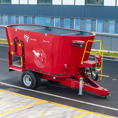 comprar Máquina mezcladora TMR de auge único con chasis de doble peso de alta durabilidad online manufacture