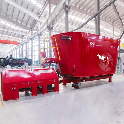 kaufen 16 m3 Kapazität TMR vertikaler Mischer mit 2 Augern hoher Effizienz online manufacture