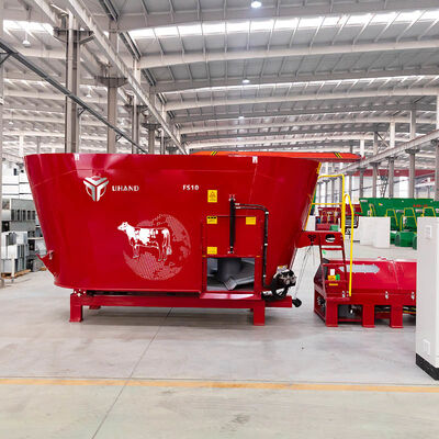 購入 10m3 容量 固定型TMR 飼料ミキサー 大型畜産農場用 VFD ドライブ付き online manufacture