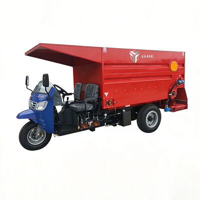 comprare FS-07 Controllo manuale del carrello da mangimi per animali da allevamento 7m3 Capacità Uso in azienda agricola online manufacture