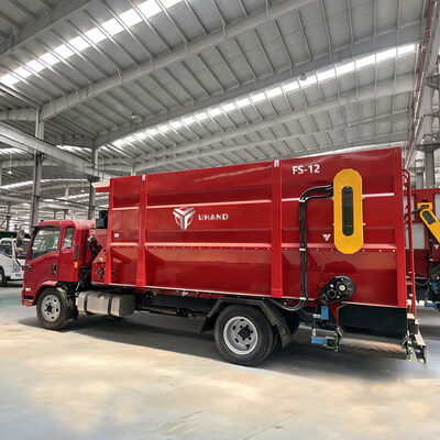 주문 12m³ 전동 제어 사료 공급 차량 (중대형 축사 사용) online manufacture