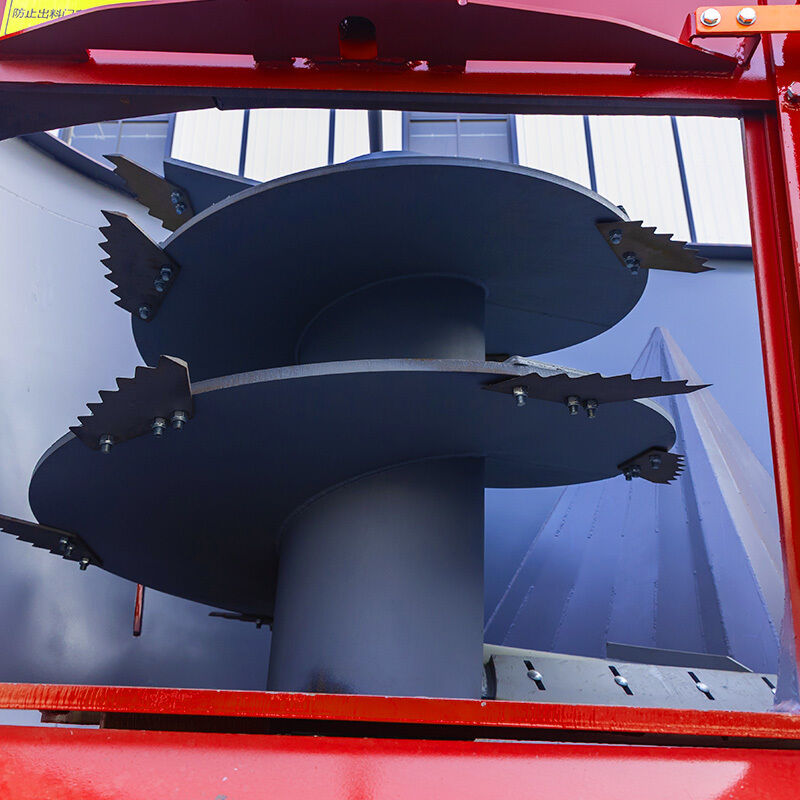 Anti Rust System 8 m³ NM400 Steel Vertical TMR Mixer for Livestock