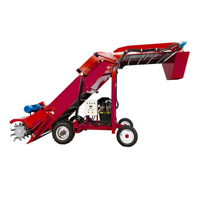 6m Height Silage Grabber Silage Handling Equipment 28t/H Capacity For Large Scale Feed Yards